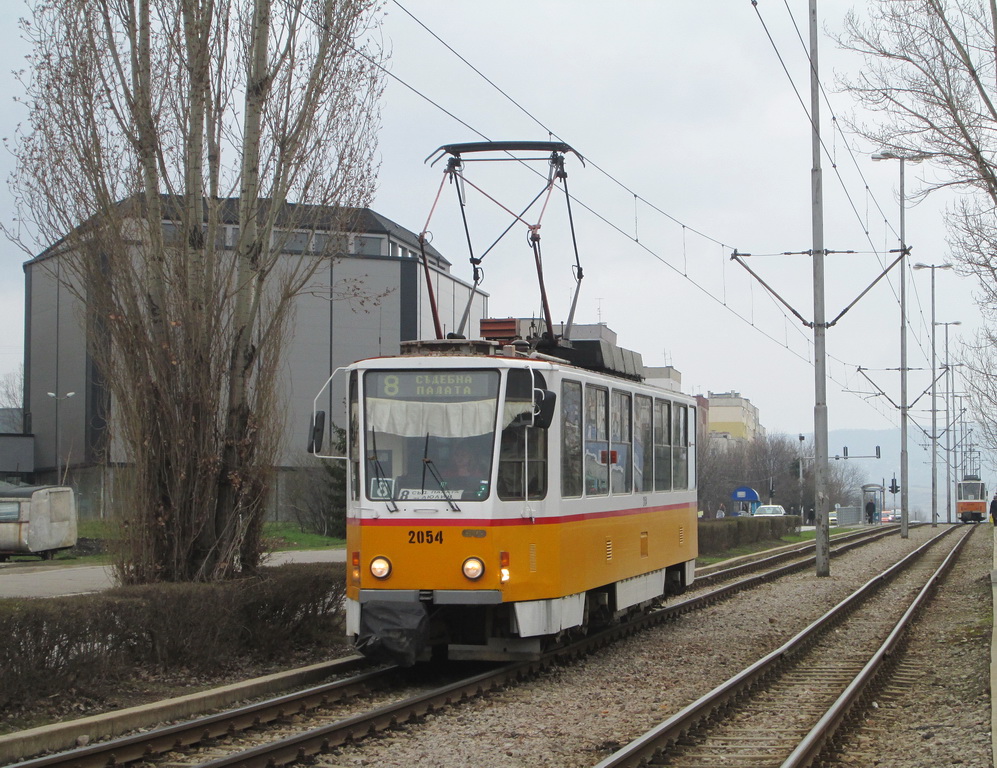 Sofia, Tatra T6A2SF Nr. 2054 Sofia, Tatra T6A2SF Nr. 2054