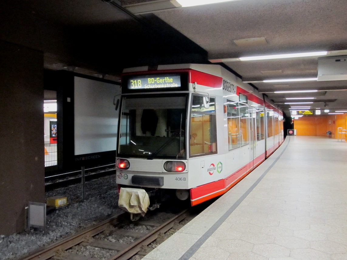 Бохум – Гельзенкирхен, Duewag MGT6D № 406