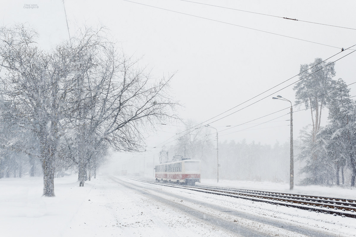 Kijev — Tramway lines: Darnytske depot network