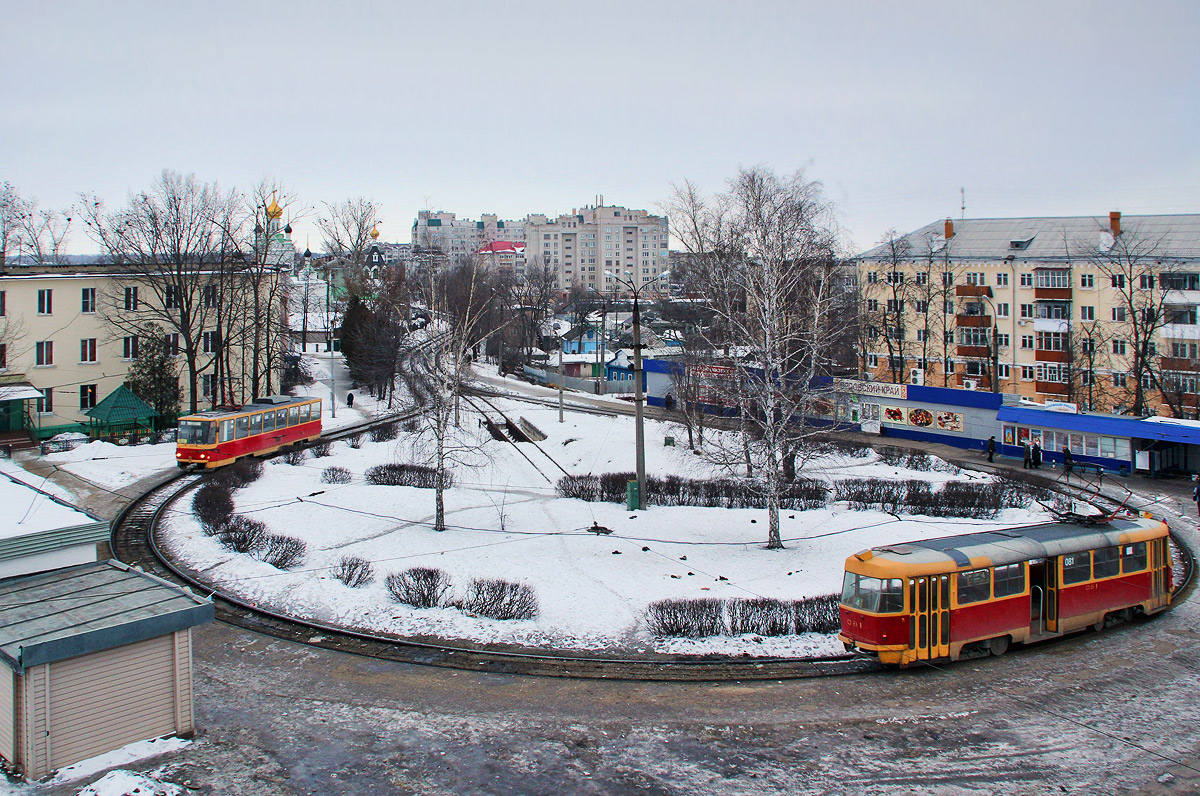 Орёл — Конечные станции и разворотные кольца