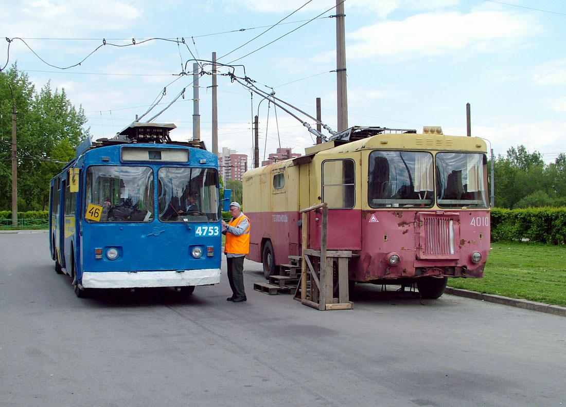 Санкт-Петербург, ЗиУ-682В № 4753; Санкт-Петербург, КТГ-1 № ТП-4010