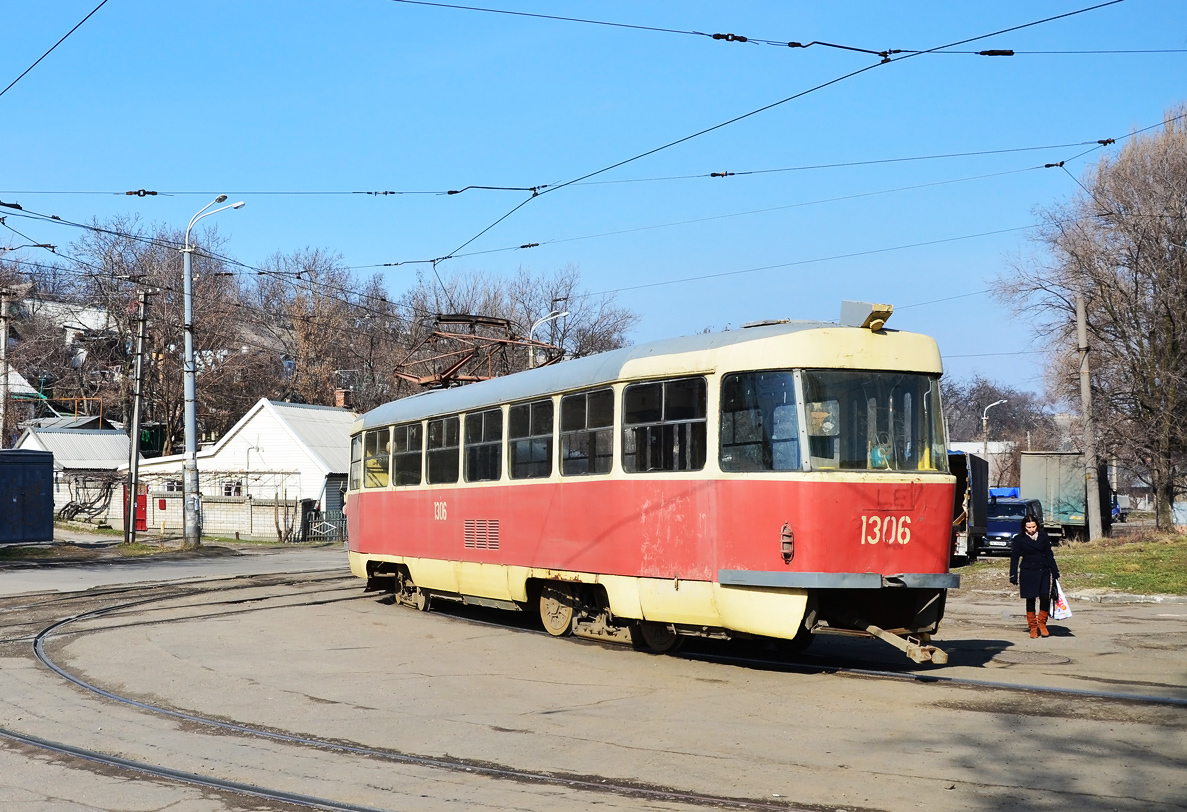 Днепр, Tatra T3SU № 1306