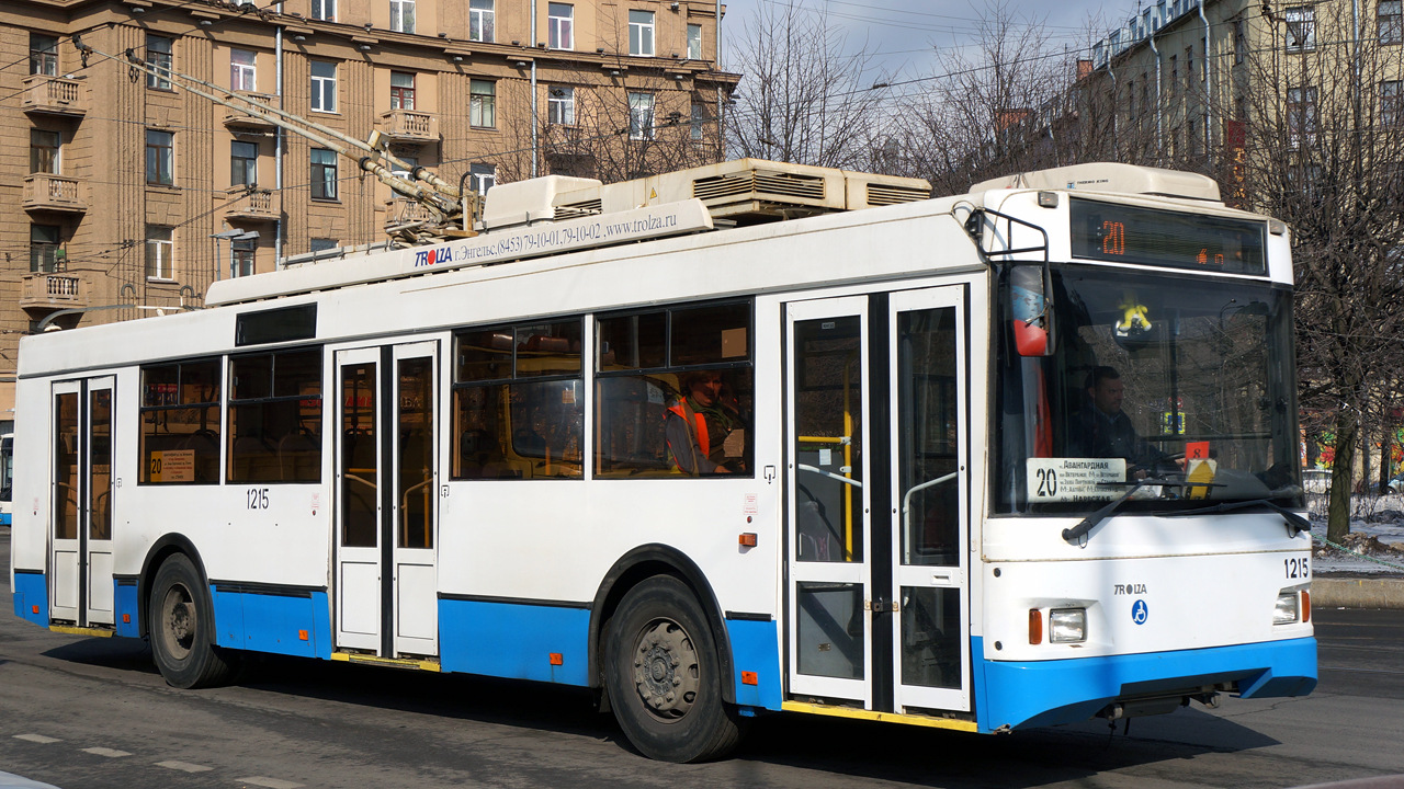 Санкт-Петербург, Тролза-5275.03 «Оптима» № 1215