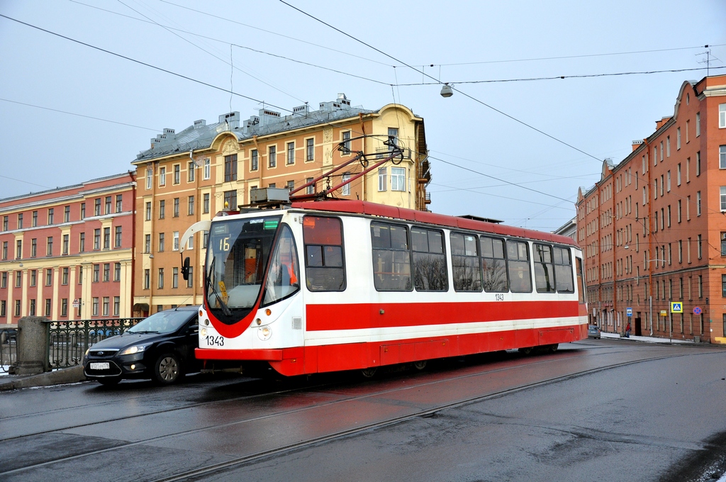 Санкт-Петербург, 71-134А (ЛМ-99АВН) № 1343