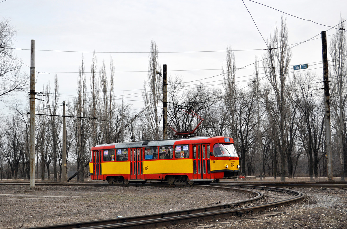 Волжский, Tatra T3SU № 92