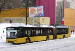 Киев, ЛАЗ E301D1 № 2613; Киев — Снегопад 22-24 марта 2013