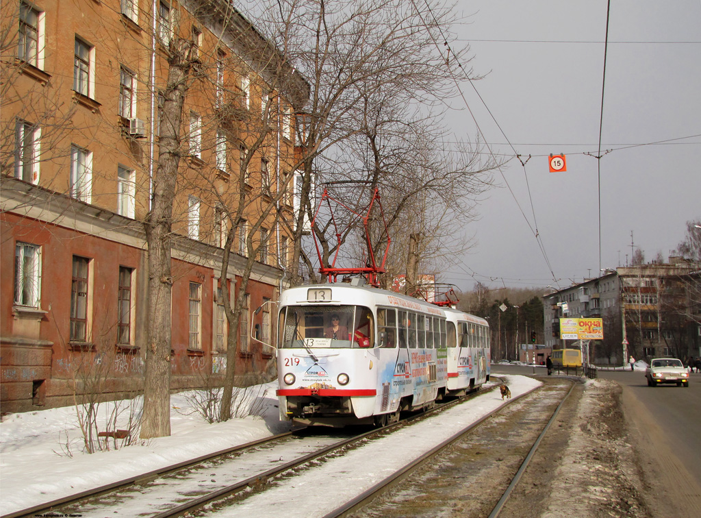 Екатеринбург, Tatra T3SU № 219