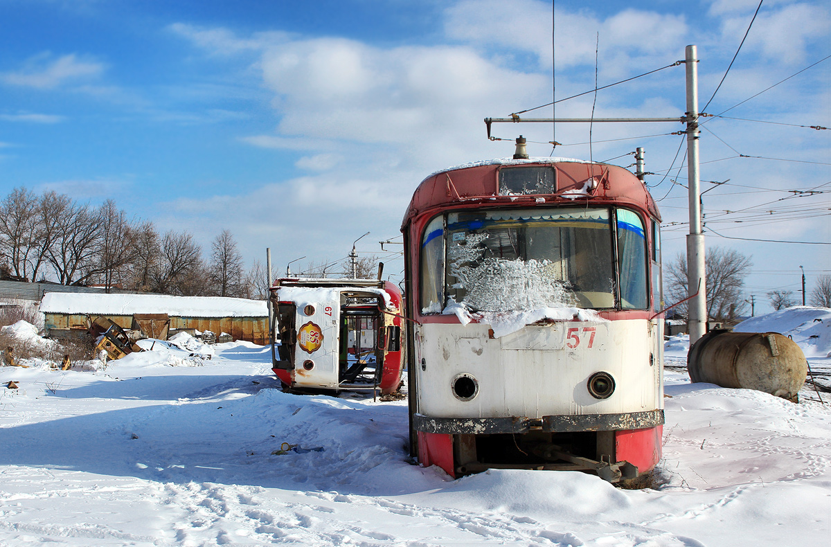 Тула, Tatra T3SU (двухдверная) № 57; Тула, Tatra T3SU № 67