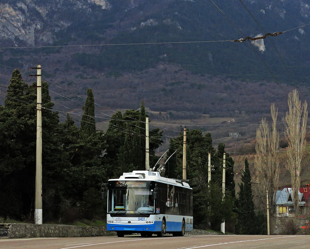 Крымский троллейбус, Богдан Т70115 № 8401