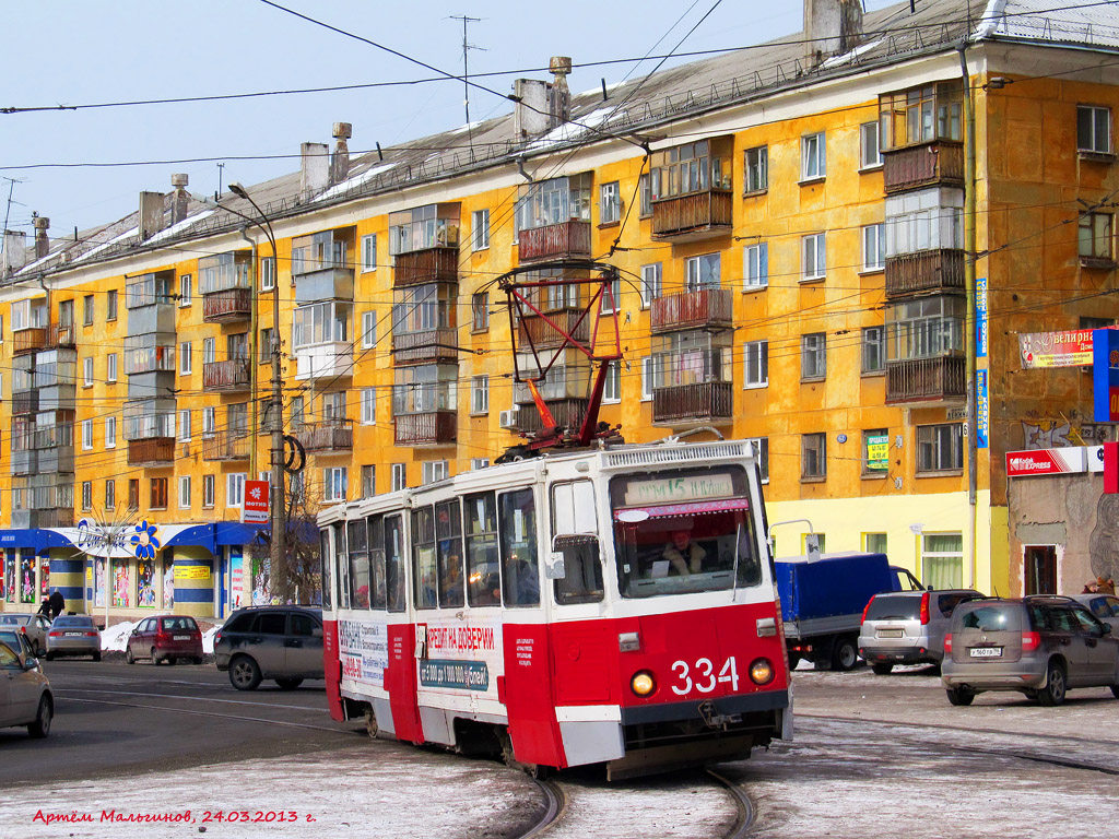 Нижний Тагил, 71-605 (КТМ-5М3) № 334