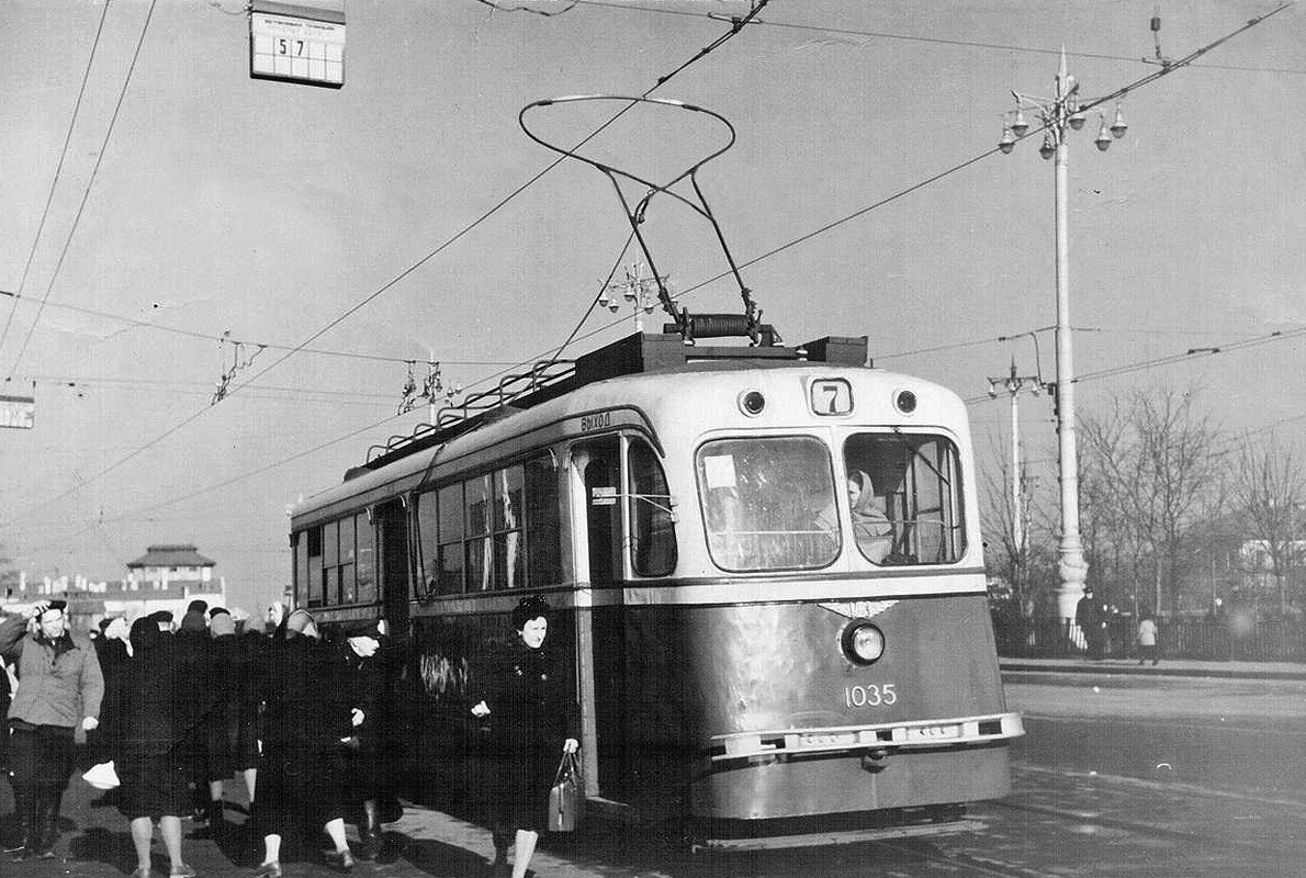 Moscow, M-38 № 1035; Moscow — Historical photos — Tramway and Trolleybus (1946-1991)