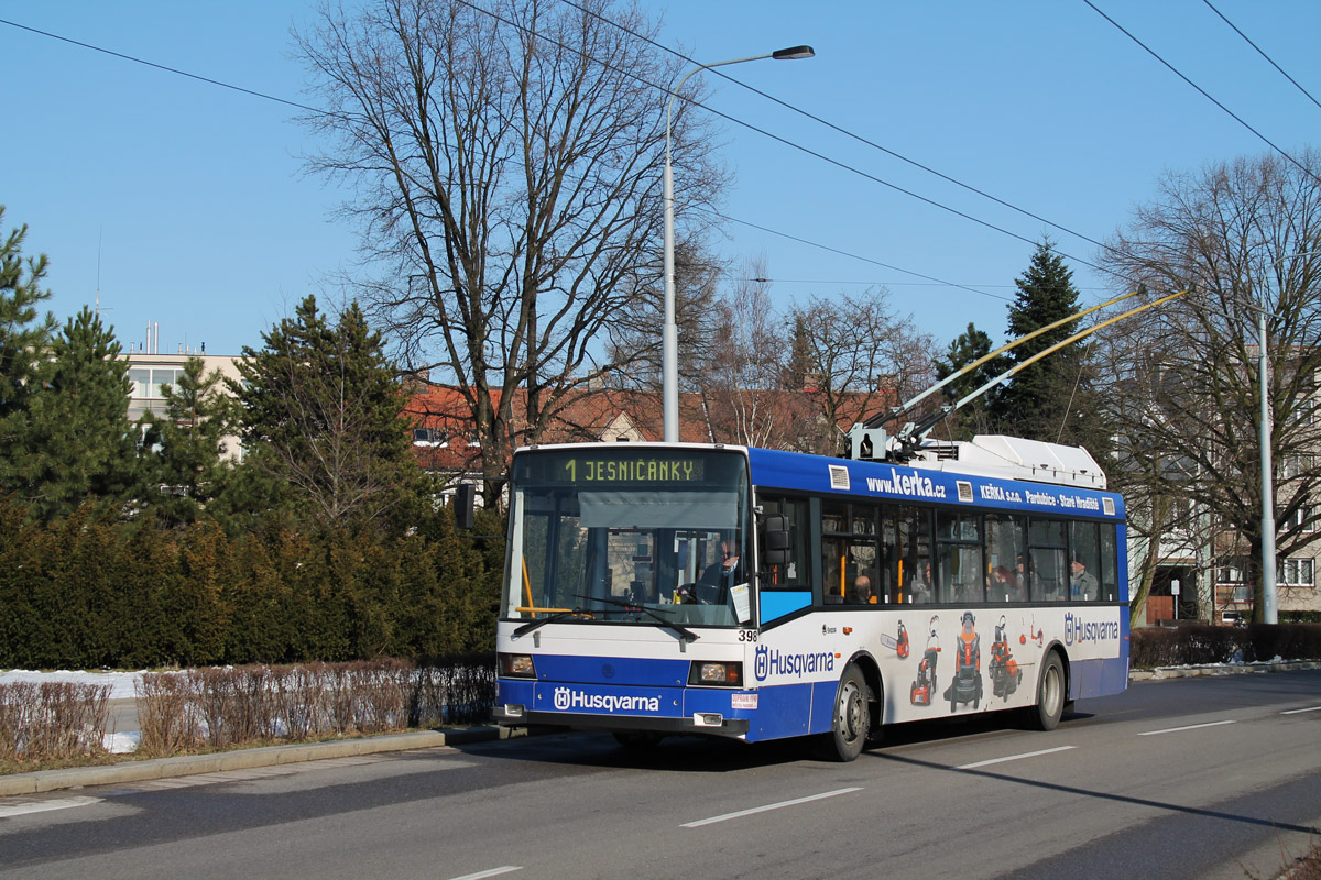 Пардубице, Škoda 21Tr № 398