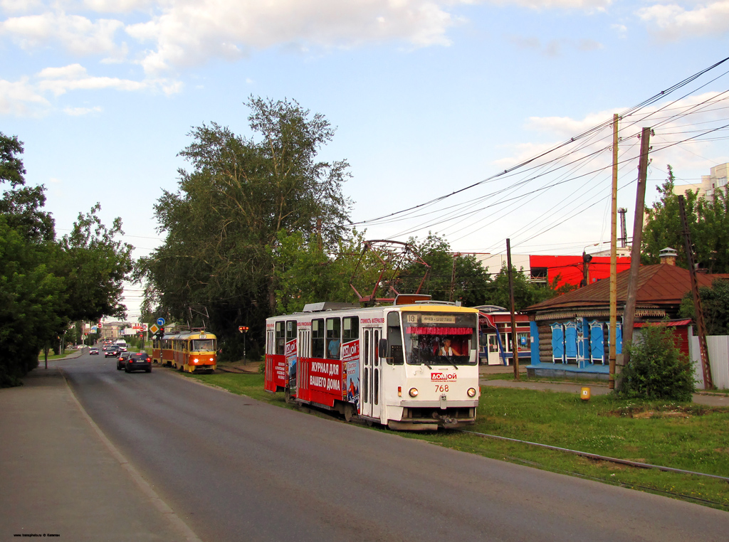 Екатеринбург, Tatra T6B5SU № 768