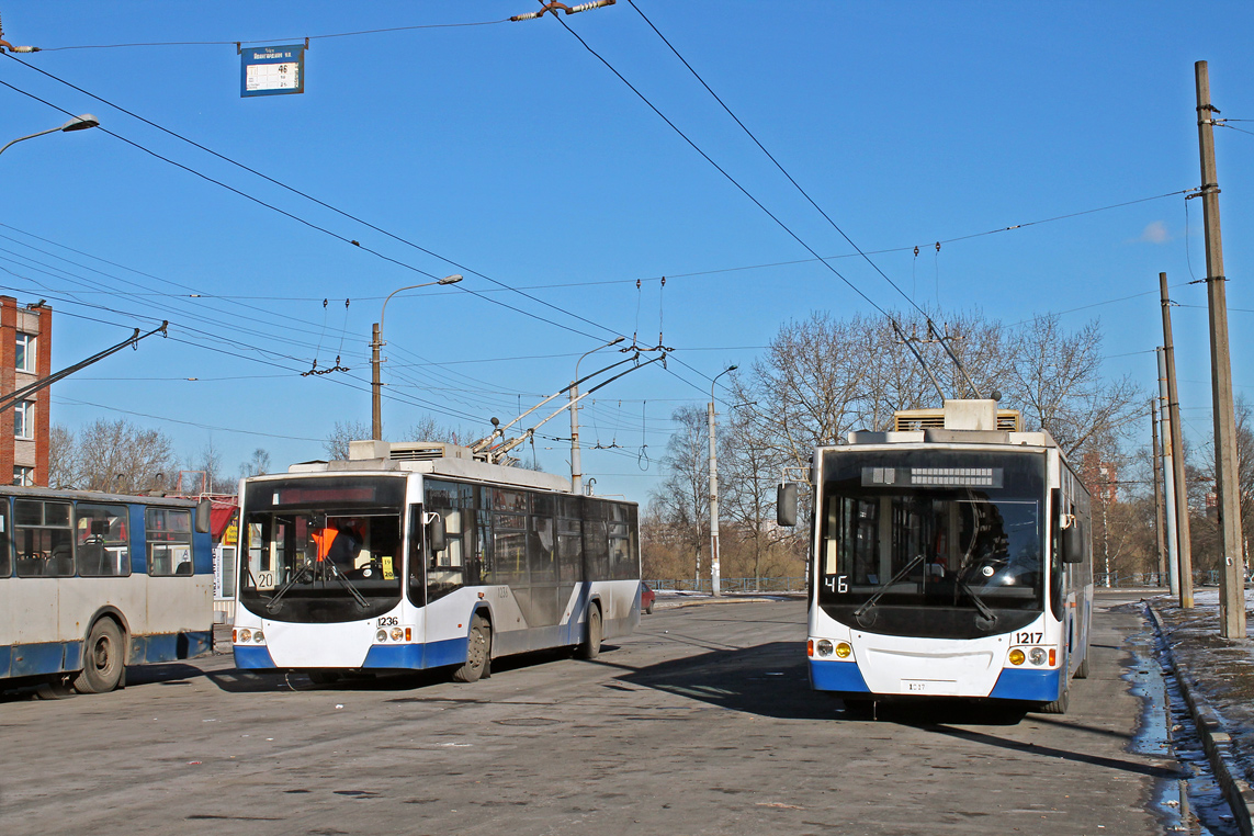 Санкт-Петербург, ВМЗ-5298.01 «Авангард» № 1236; Санкт-Петербург, ВМЗ-5298.01 «Авангард» № 1217