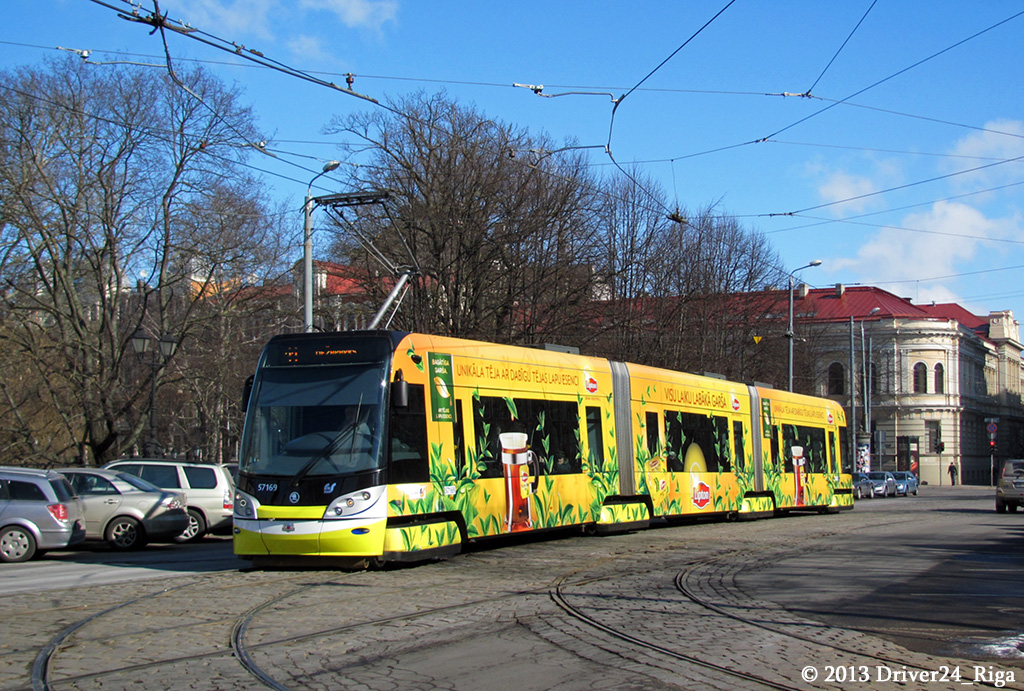 Рига, Škoda 15T ForCity Alfa Riga № 57169