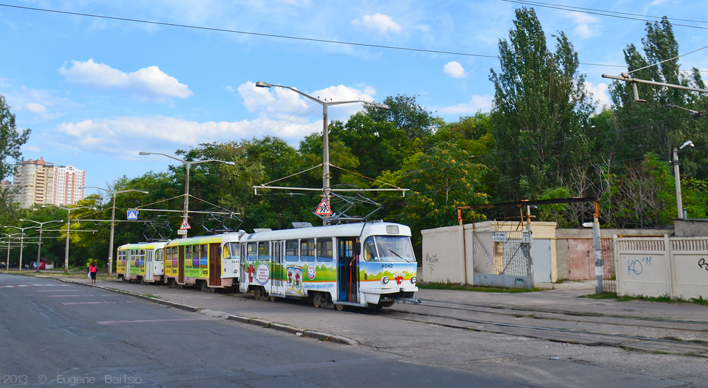 Одеса, Tatra T3R.P № 4042 Одеса, Tatra T3R.P № 4042