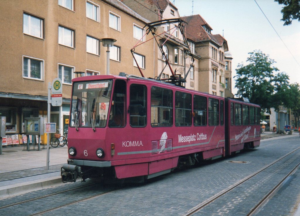 Cottbus, Tatra KT4D № 6