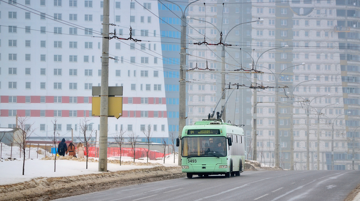 Минск, БКМ 321 № 3493