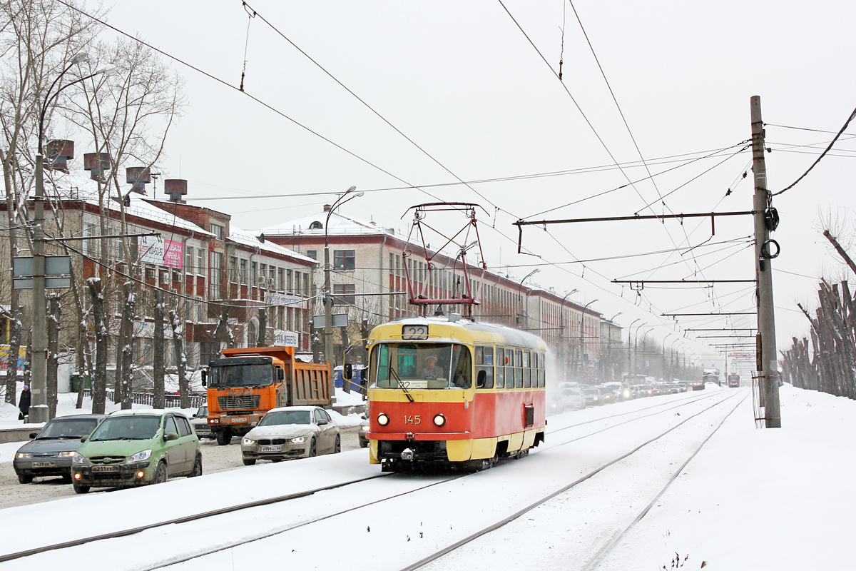 Екатеринбург, Tatra T3SU № 145