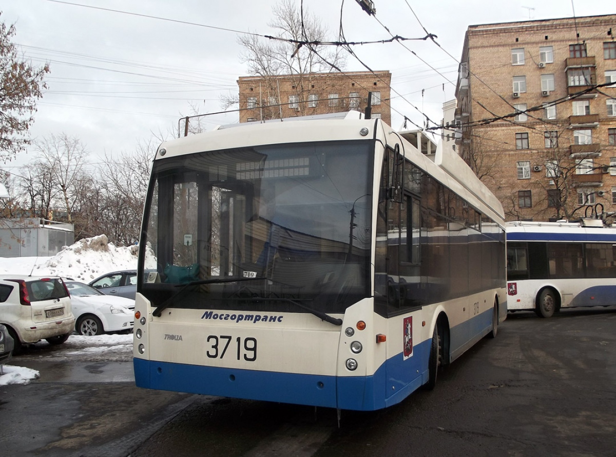 Москва, Тролза-5265.00 «Мегаполис» № 3719