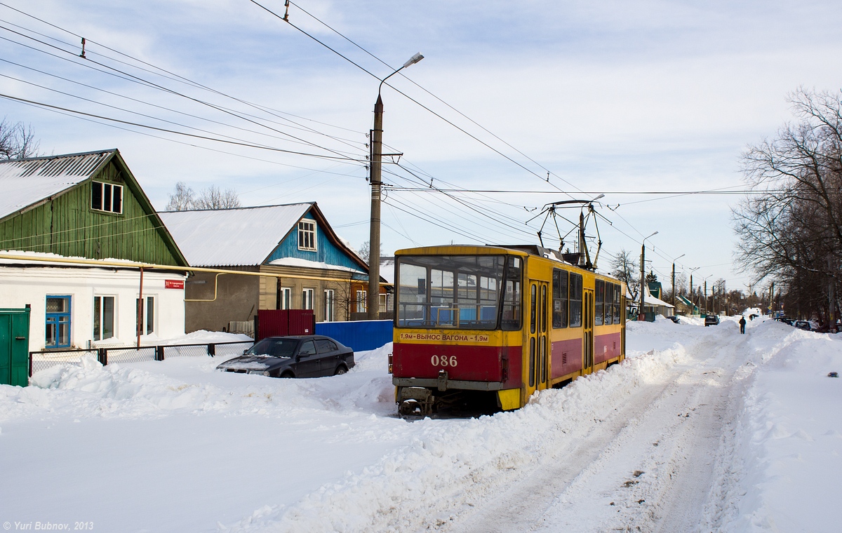 Курск, Tatra T6B5SU № 086