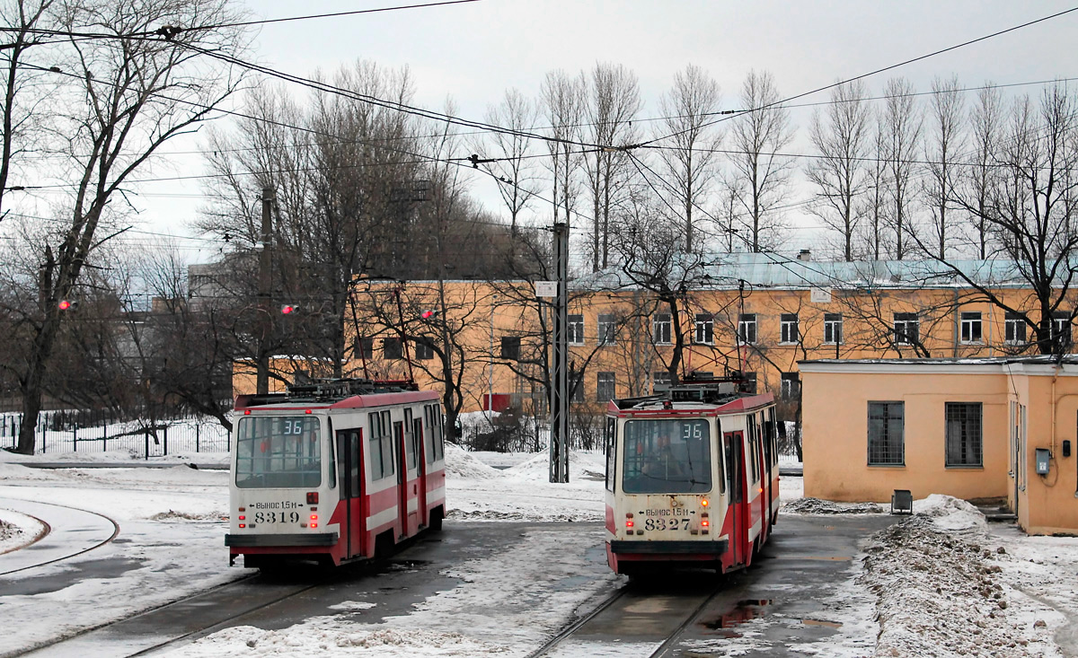 Санкт-Петербург, 71-134А (ЛМ-99АВ) № 8319; Санкт-Петербург, 71-134К (ЛМ-99К) № 8327