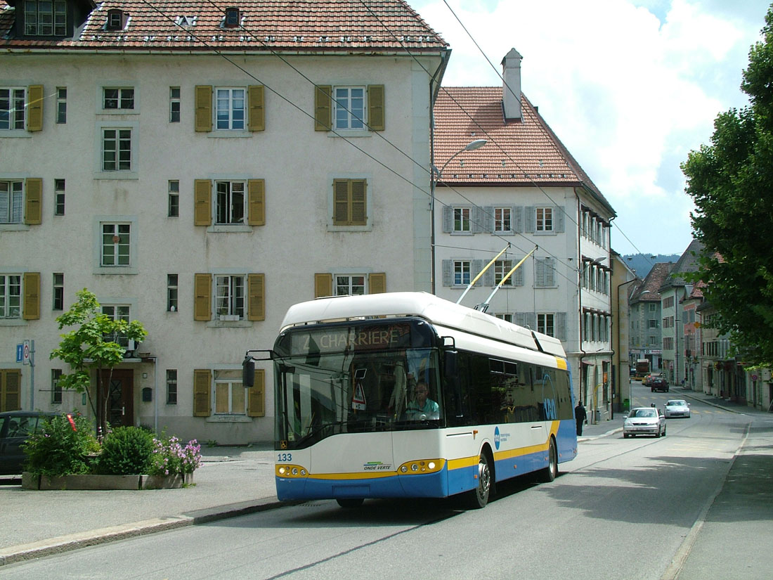 La Chaux-de-Fonds, Solaris Trollino II 12 AC № 133