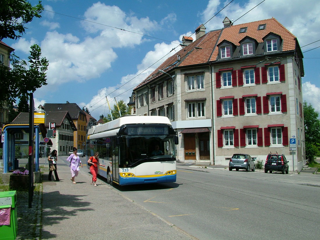 La Chaux-de-Fonds, Solaris Trollino II 12 AC № 133