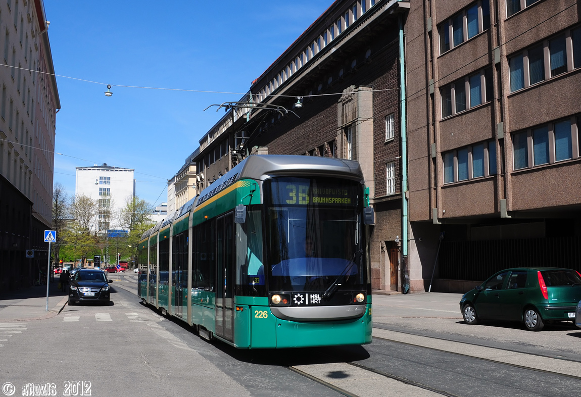 Хельсинки — Эспоо, Bombardier Variotram MLRV2 № 226