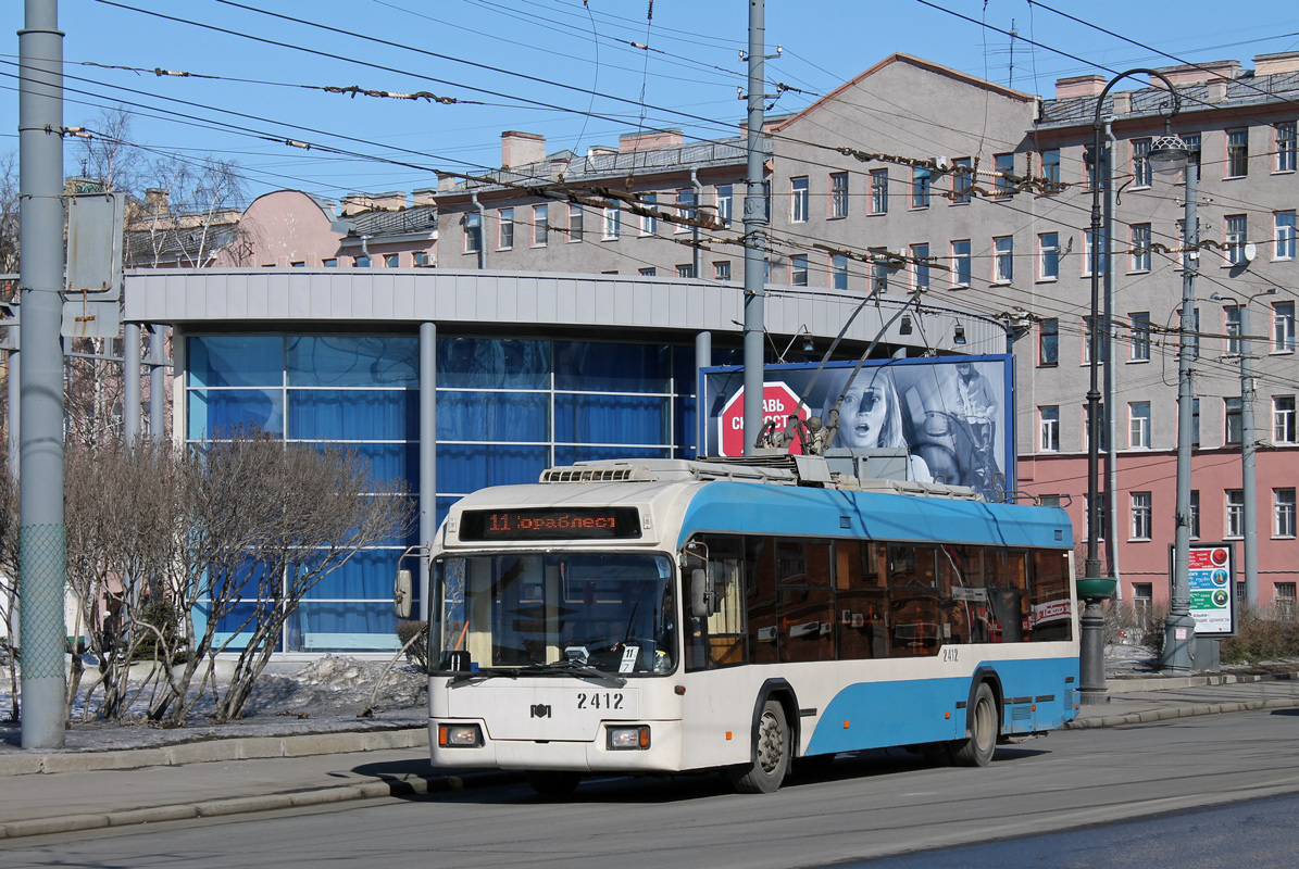 Санкт-Петербург, БКМ 321 № 2412