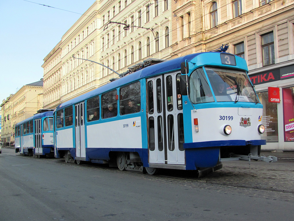 Рига, Tatra T3A № 30199 Рига, Tatra T3A № 30199