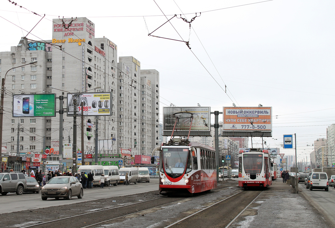 Санкт-Петербург, 71-134А (ЛМ-99АВН) № 0523
