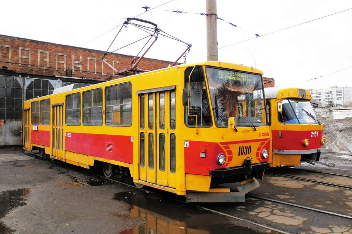 Barnaul, Tatra T6B5SU — 1030