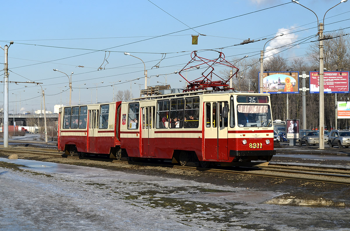 Санкт-Петербург, ЛВС-86К № 8211