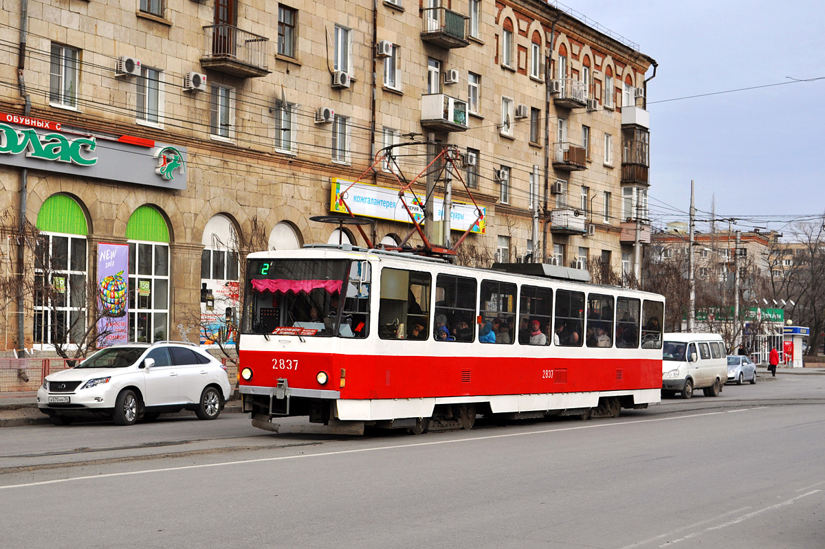 Волгоград, Tatra T6B5SU № 2837