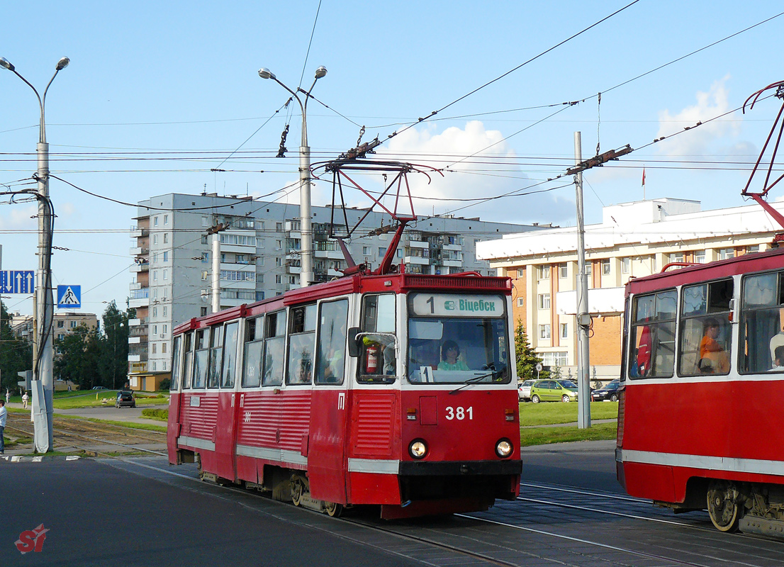 Витебск, 71-605 (КТМ-5М3) № 381
