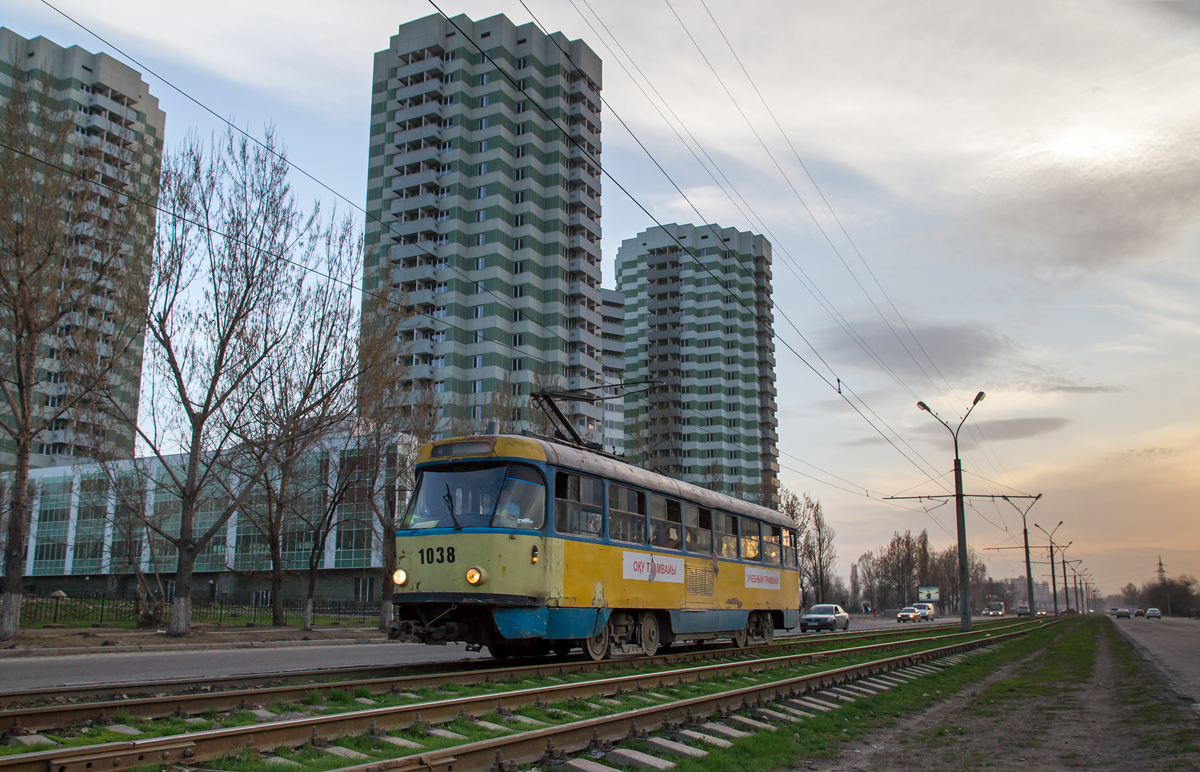 Алмати, Tatra T4D № 1038