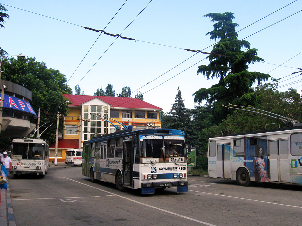 克里米亚无轨电车, Škoda 14Tr89/6 # 8100