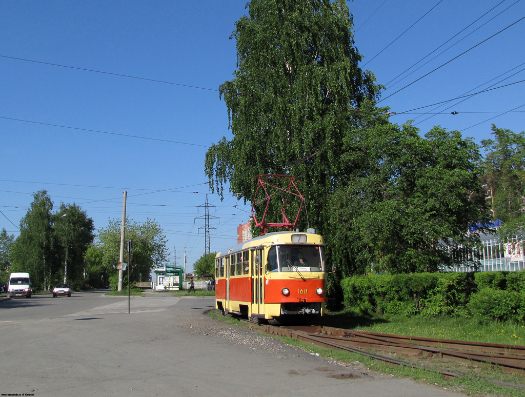 Екатеринбург, Tatra T3SU № 168