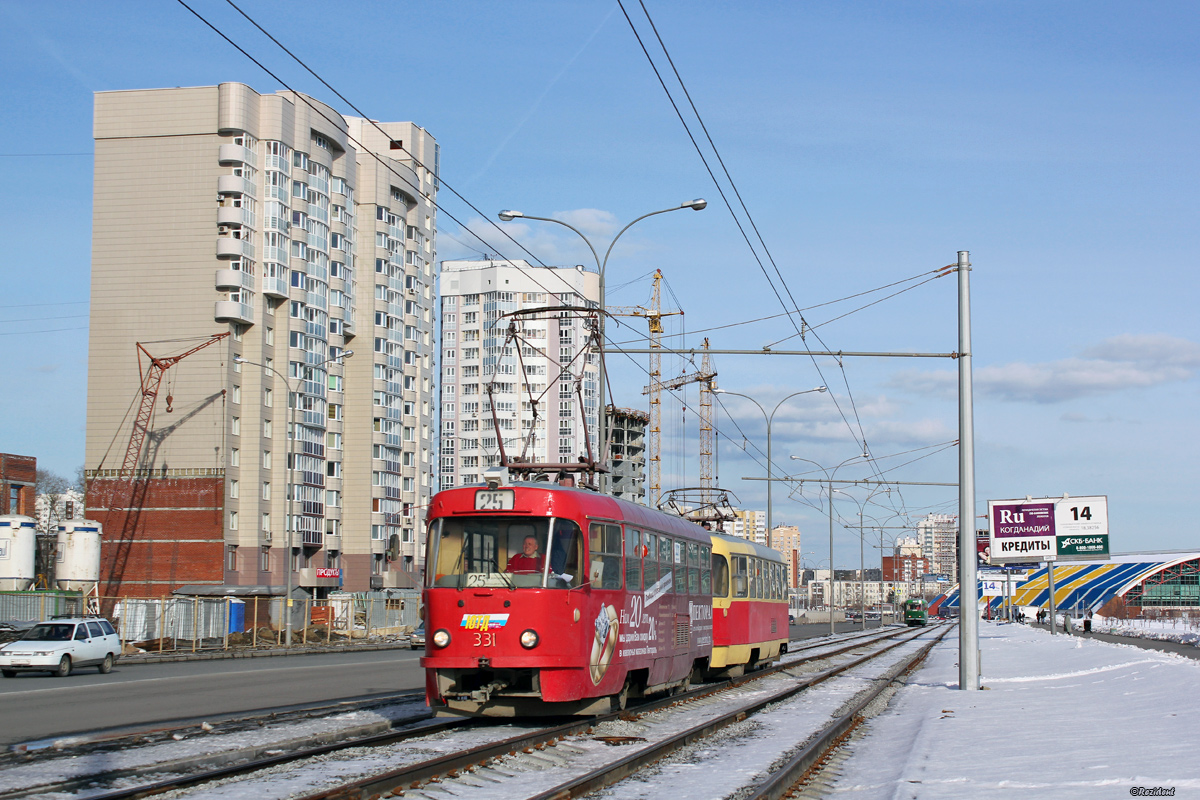 Yekaterinburg, Tatra T3SU № 331