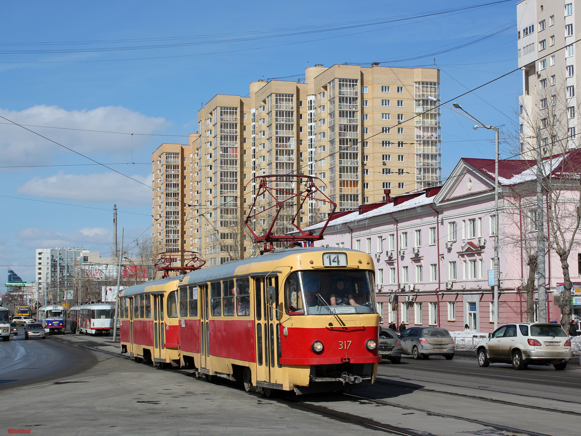 Yekaterinburg, Tatra T3SU Br. 317