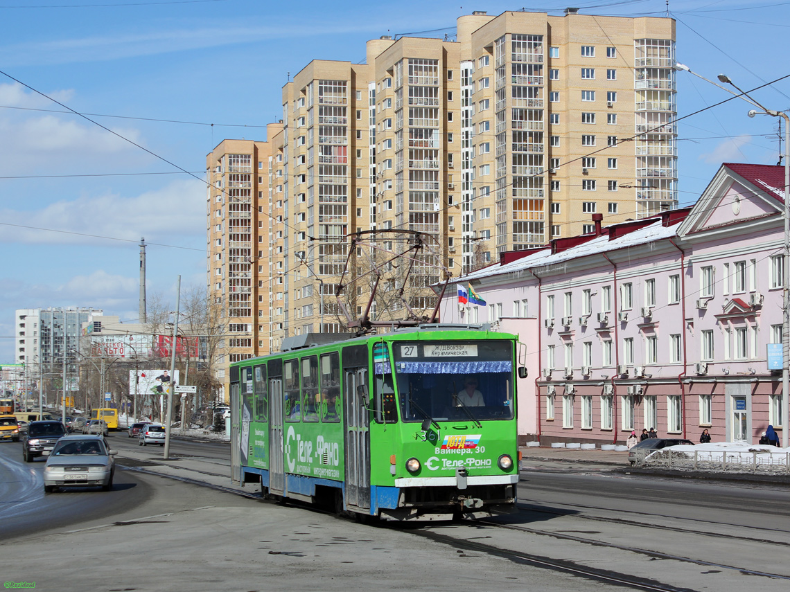 Yekaterinburg, Tatra T6B5SU № 361