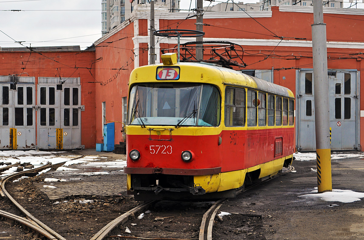 Волгоград, Tatra T3SU № 5723