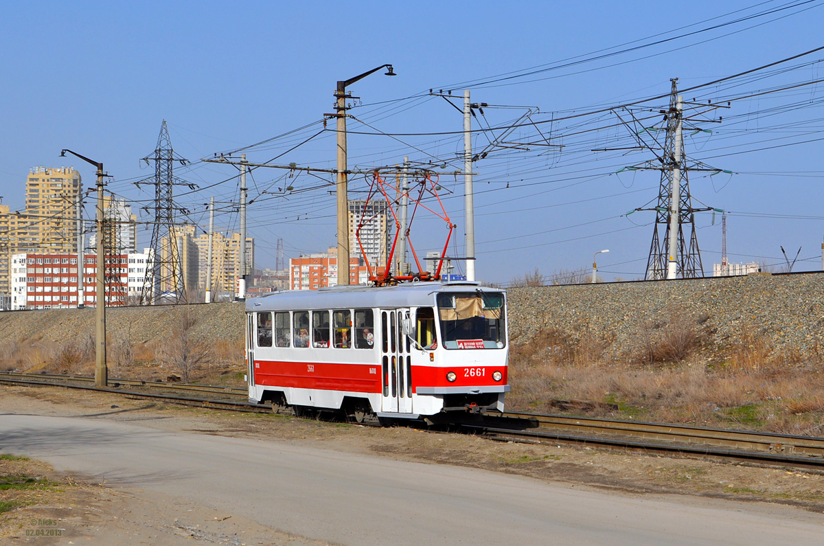 Volgograd, Tatra T3SU mod. VZSM # 2661