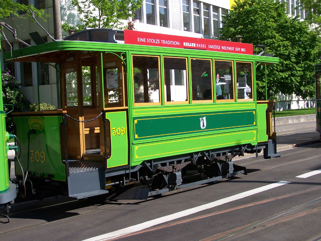 Базель, SIG C2 № 309; Базель — 40 лет Tramclub Basel