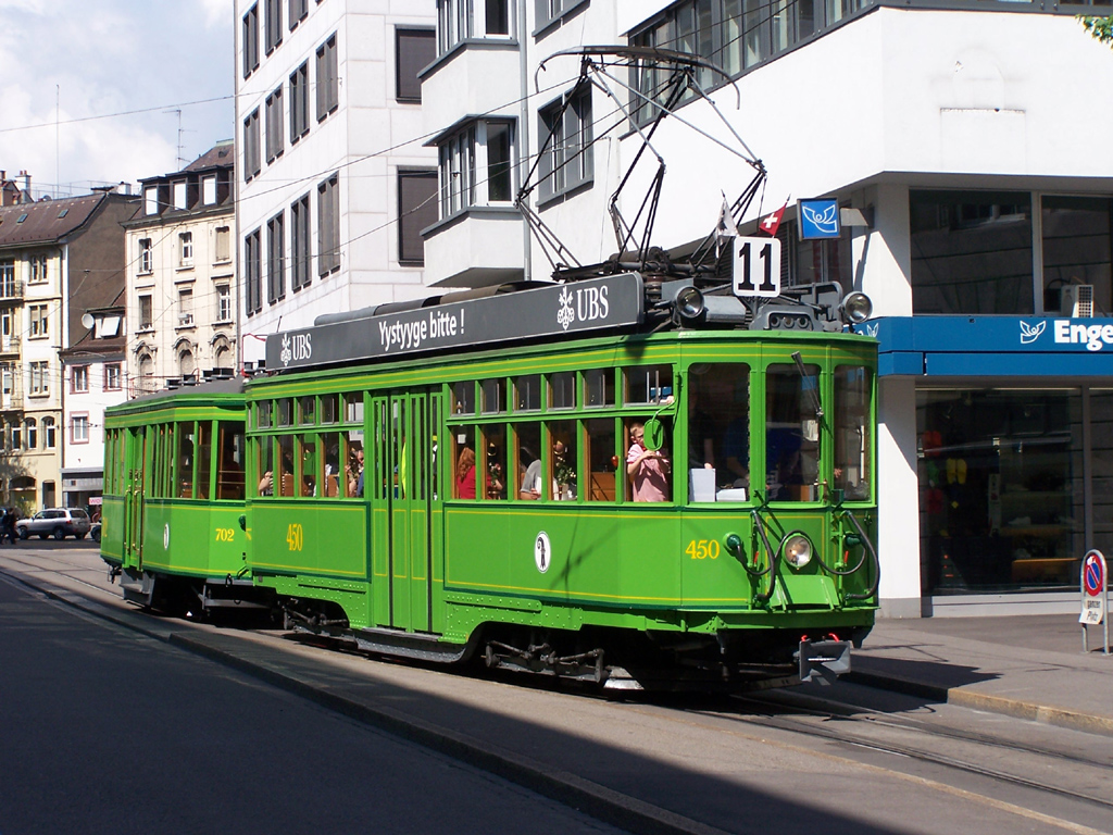Базель, SIG/BBC Ce 4/4 № 450; Базель — 40 лет Tramclub Basel