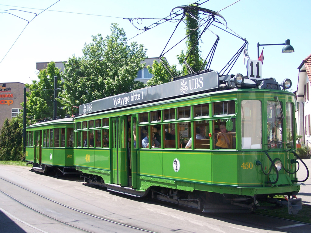 Базель, SIG/BBC Ce 4/4 № 450; Базель — 40 лет Tramclub Basel