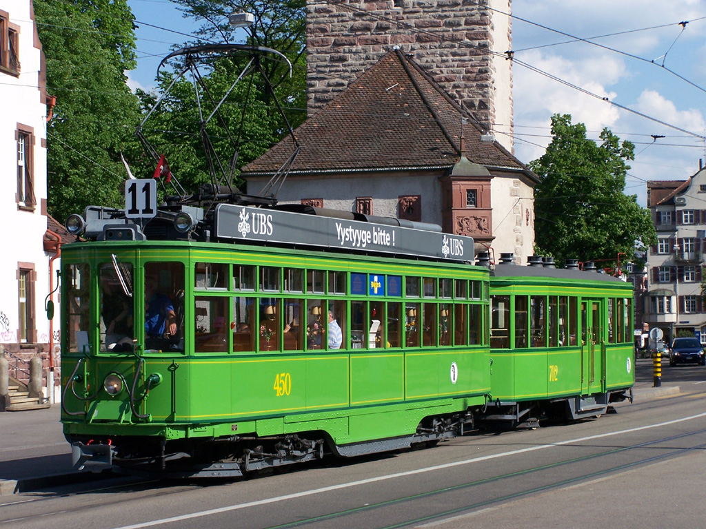 Базель, SIG/BBC Ce 4/4 № 450; Базель — 40 лет Tramclub Basel