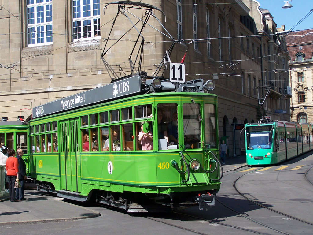Базель, SIG/BBC Ce 4/4 № 450; Базель — 40 лет Tramclub Basel