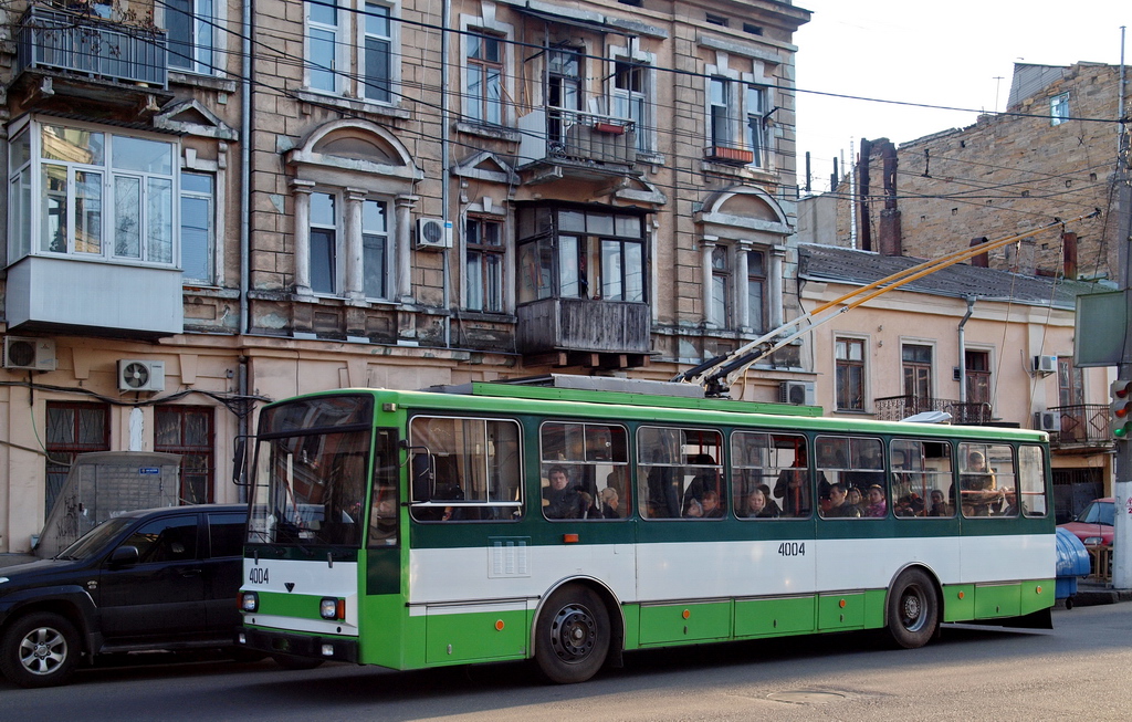 Одесса, Škoda 14TrM № 4004